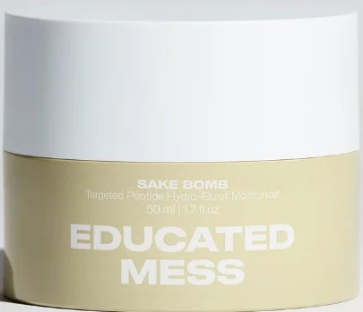 Educated Mess Sake Bomb Targeted Peptide Hydro-burst Moisturizer