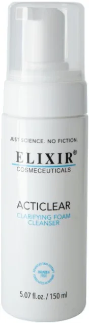 ELIXIR COSMECEUTICALS Cosmeceuticals Acticlear Foam Cleanser 