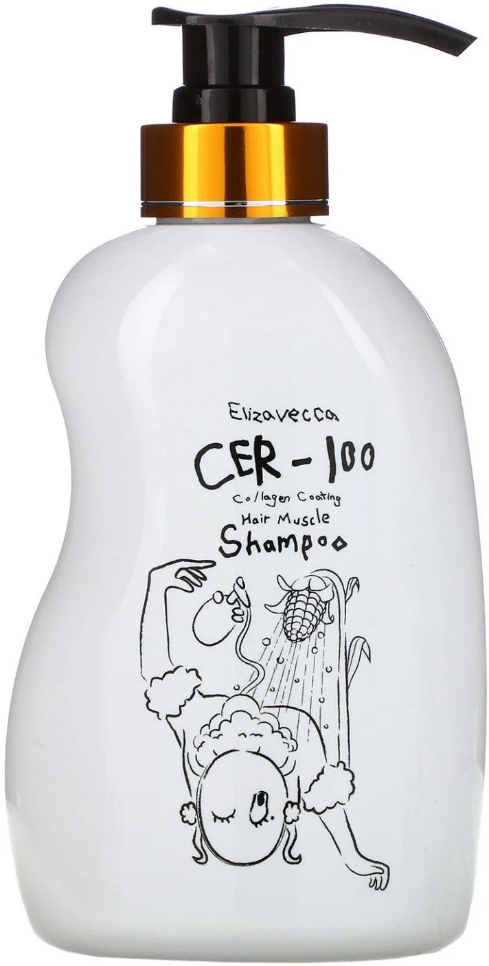 ELIZAVECCA CER-100 Collagen Coating Hair Muscle Shampoo