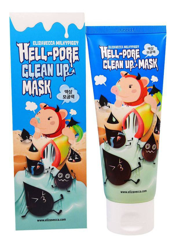 Full ingredients list ELIZAVECCA Milky Piggy Hell-Pore Clean ...