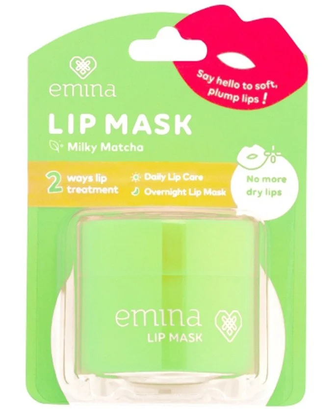 Mặt nạ Emina Lip Mask - Milky Matcha