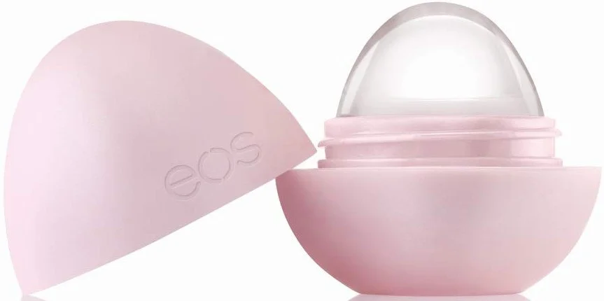 Son dưỡng eos Hibiscus Peach Crystal Lip Balm