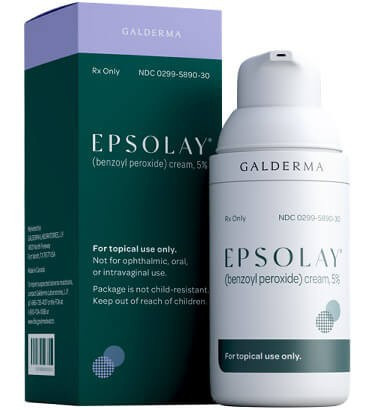 Full ingredients list Epsolay (Benzoyl Peroxide) Cream, 5%