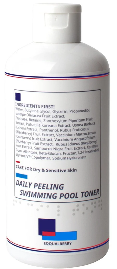 Eqqualberry Daily Peeling Swimming Pool Toner