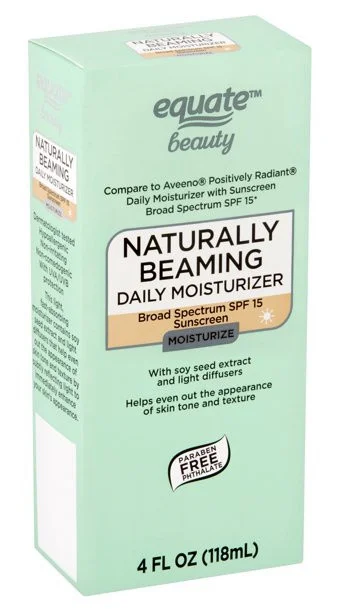 Kem dưỡng ẩm Equate Beauty Naturally Beaming Broad Spectrum Daily Moisturizer Sunscreen, Spf 15