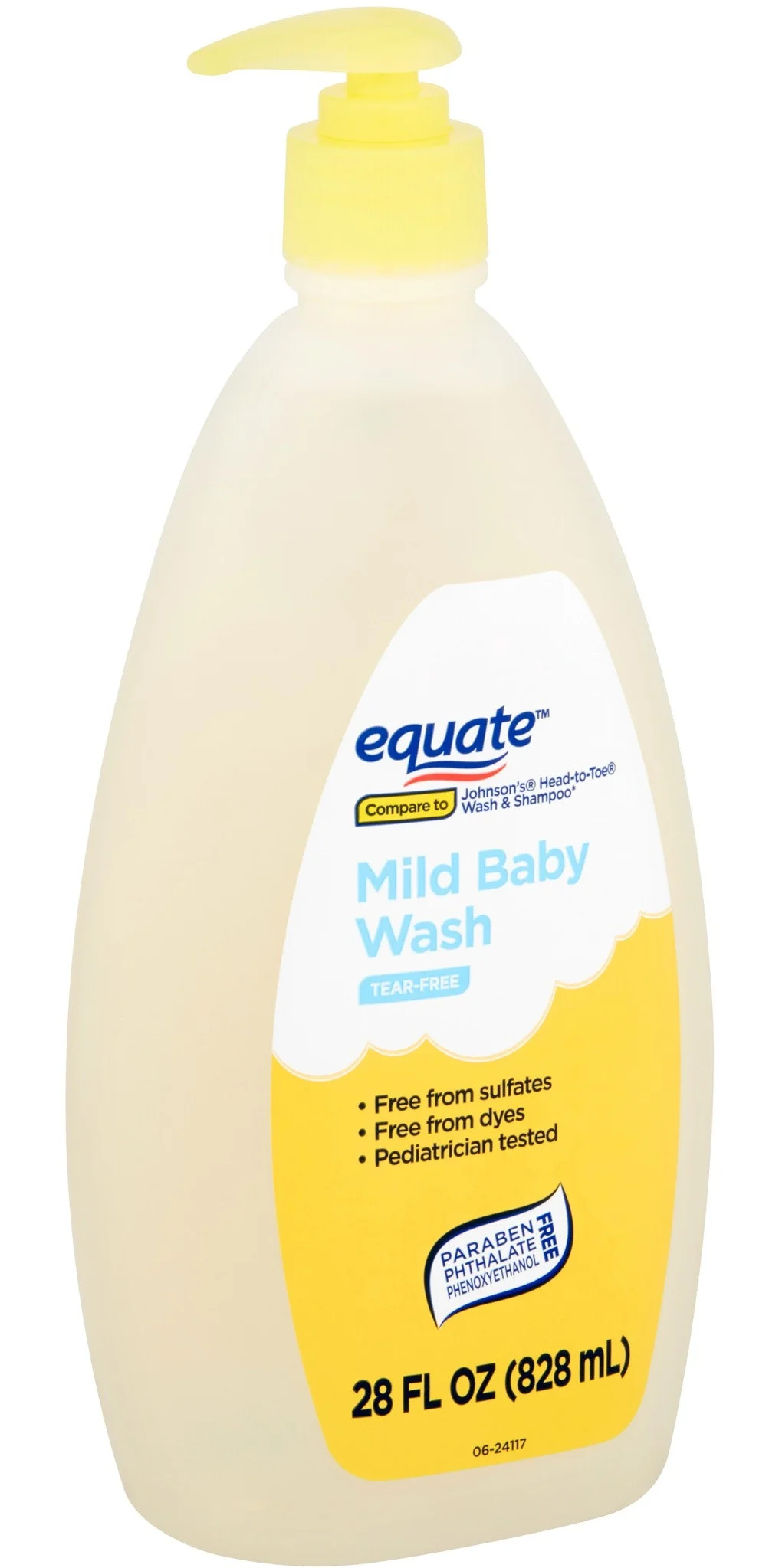 Equate Tear-free Mild Baby Wash
