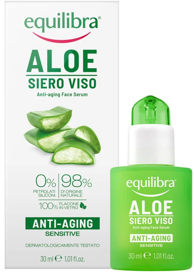 Tinh chất Equilibra Aloe Anti-Aging Face Serum