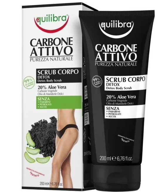 Tẩy da chết Equilibra Carbone Attivo Detox Body Scrub