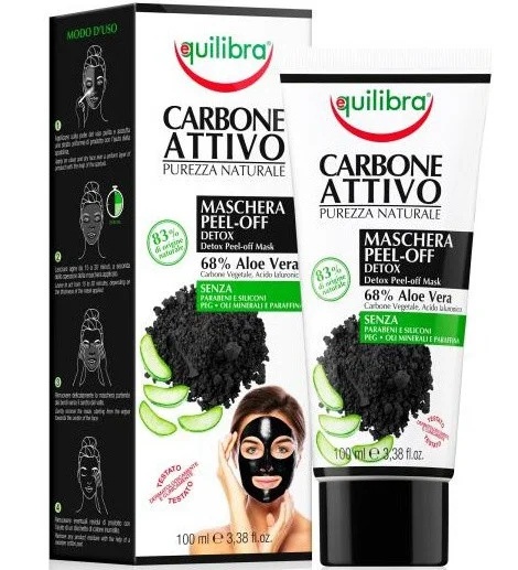Mặt nạ Equilibra Carbone Attivo Detox Peel-Off Mask