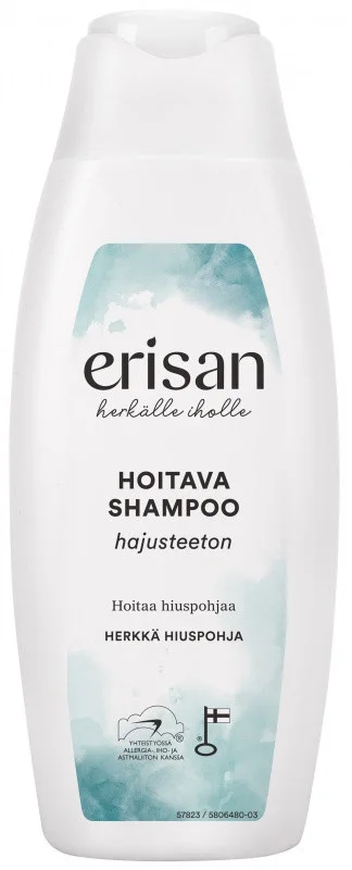 Erisan Hoitava Shampoo Hajusteeton