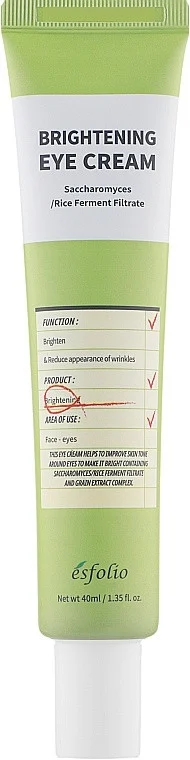 ESFOLIO Brightening Eye Cream