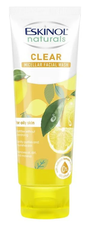 Sữa rửa mặt Eskinol Naturals Micellar Facial Wash Clear With Natural Lemon Extracts