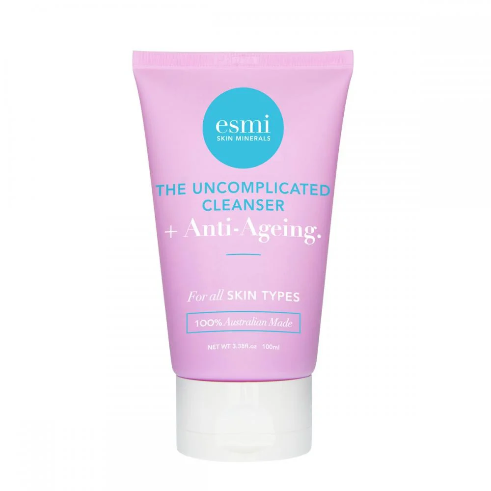 Sữa rửa mặt esmi skin minerals The Uncomplicated Cleanser Plus Anti-Ageing