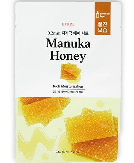 Mặt nạ ETUDE HOUSE 0.2 Therapy Air Mask Manuka Honey Mask