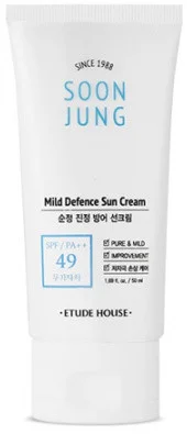 ETUDE HOUSE Soon Jung Mild Defence Sun Cream Spf 49 Pa++