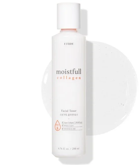Nước hoa hồng etude Moistfull Collagen Facial Toner