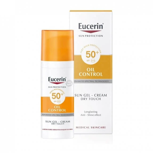 Kem chống nắng cho da dầu mụn Eucerin Oil Control Sun Gel-Cream Dry Touch Spf50+