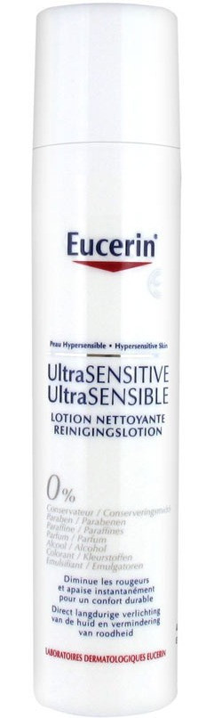 Thành phần Sữa rửa mặt Eucerin Ultra Sensitive Cleanser