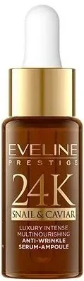 Eveline Prestige 24K Snail & Caviar Anti-Wrinkle Serum-Ampoule