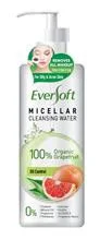 Eversoft Micellar Cleansing Water 100% Organic Grapefruit