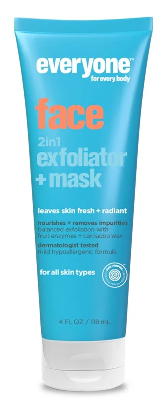 Everyone Face, 2 In 1 Exfoliator + Mask
