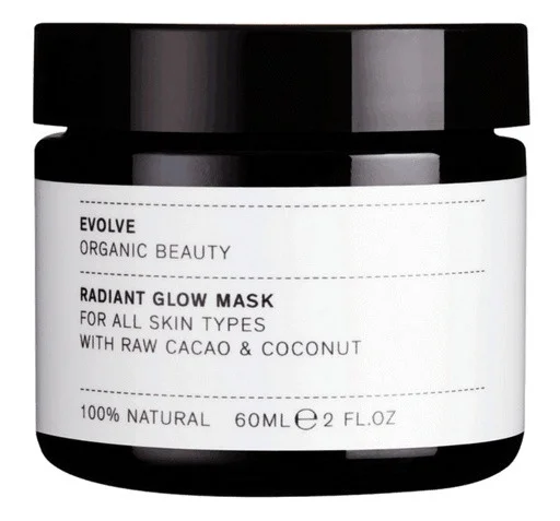 Evolve Beauty Radiant Glow Organic Face Mask
