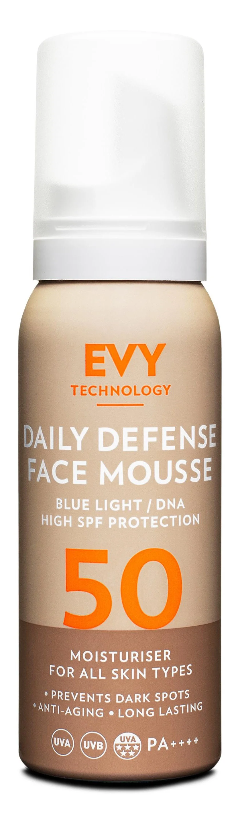 EVY Daily Defense Face Mousse Spf 50