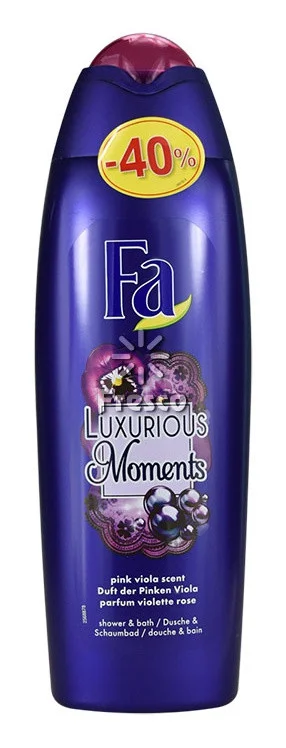 Fa Luxorious Moments Pink Viola Scent Caring Shower Cream