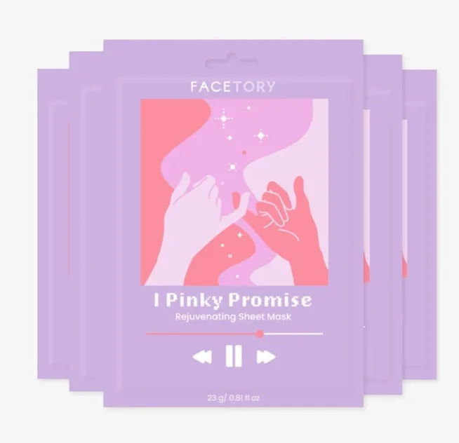 Mặt nạ Facetory I Pinky Promise Rejuvenating Sheet Mask
