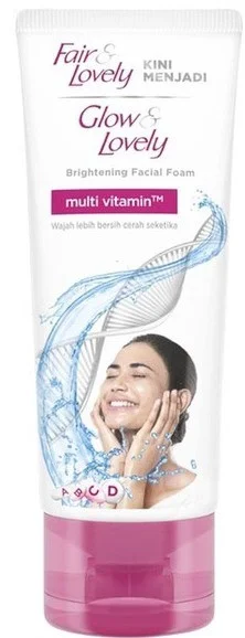 Fair & Lovely Glow & Lovely Brightening Facial Foam