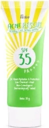 Kem chống nắng fanbo Sunscreen Acne Rescue Water Gel Sunscreen SPF 35++++