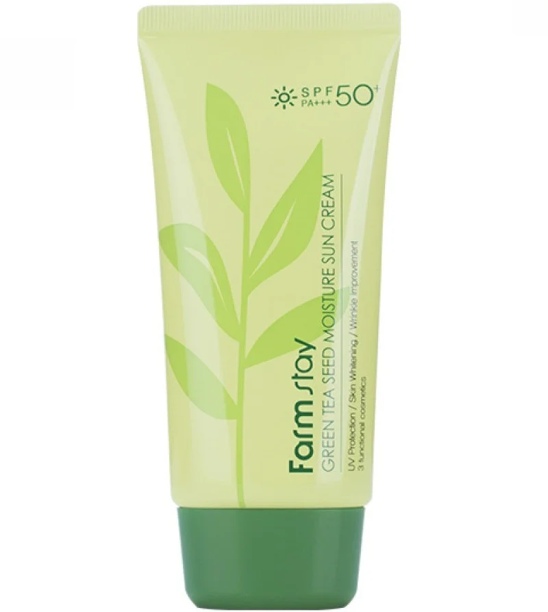 Farm Stay Green Tea Seed Moisture Sun Cream