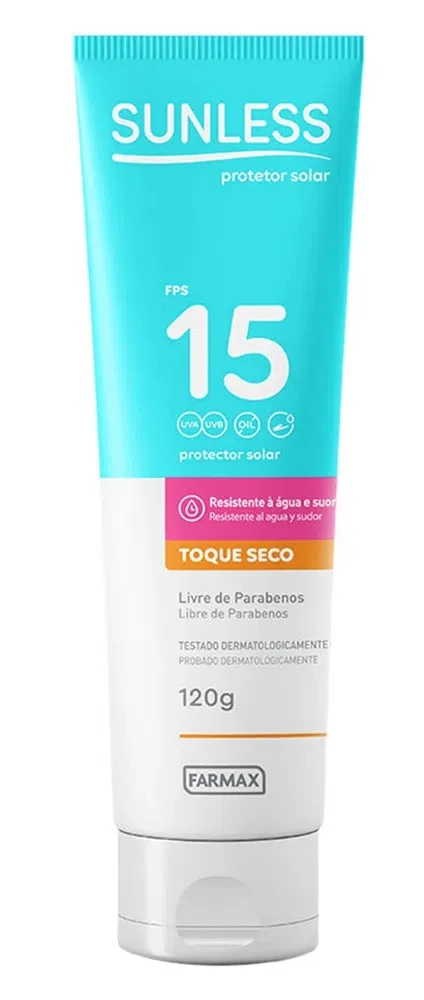 Farmax Protetor Solar Sunless Fps 15