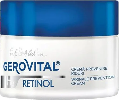 Kem Farmec Romania Gerovital H3 Retinol Wrinkles Prevention Cream