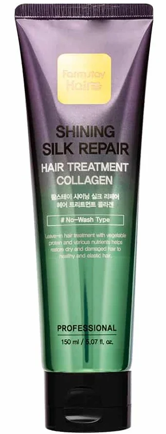 Farmstay Shining Silk Repair Hair Treatment Collagen
