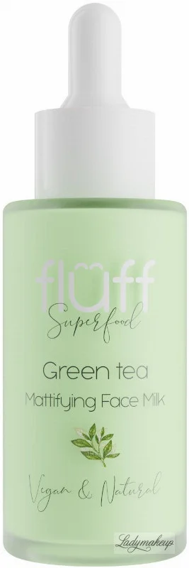 Dưỡng ẩm Fluff Superfood Matifying And Moisturizing Face Milk - Green Tea