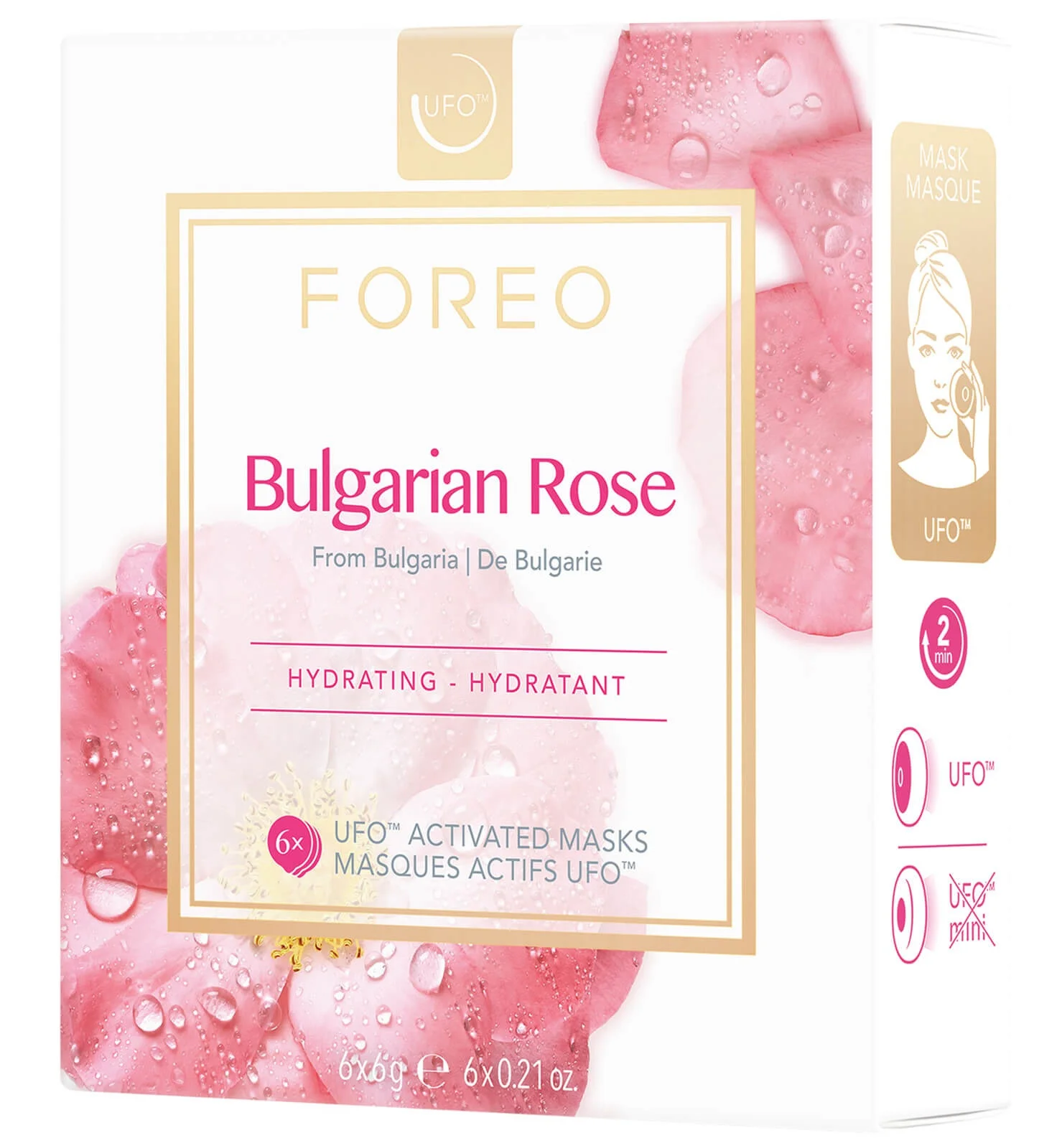 FOREO Ufo Mask Bulgarian Rose