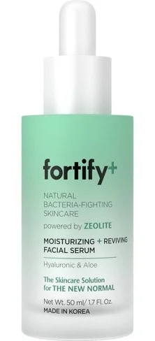 Fortify+ Natural Bacteria-Fighting Skincare Moisturizing And Reviving Facial Serum