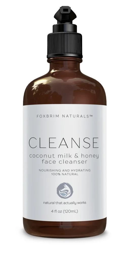 Foxbrim Coconut Milk & Honey Face Cleanser