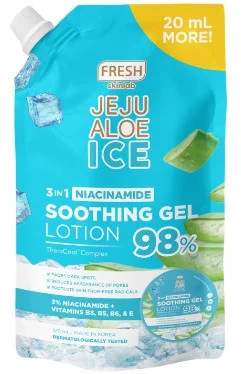 Sữa dưỡng Fresh Skinlab Jeju Aloe Ice Soothing Gel Lotion