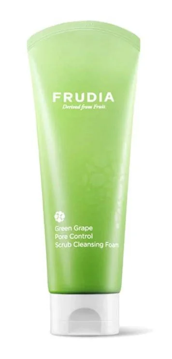 Sữa rửa mặt Frudia Green Grape Pore Control Scrub Cleansing Foam
