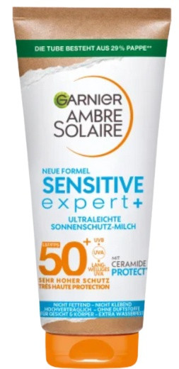 Garnier Ambre Solaire Sensitive Expert+ Sonnenmilch LSF 50+