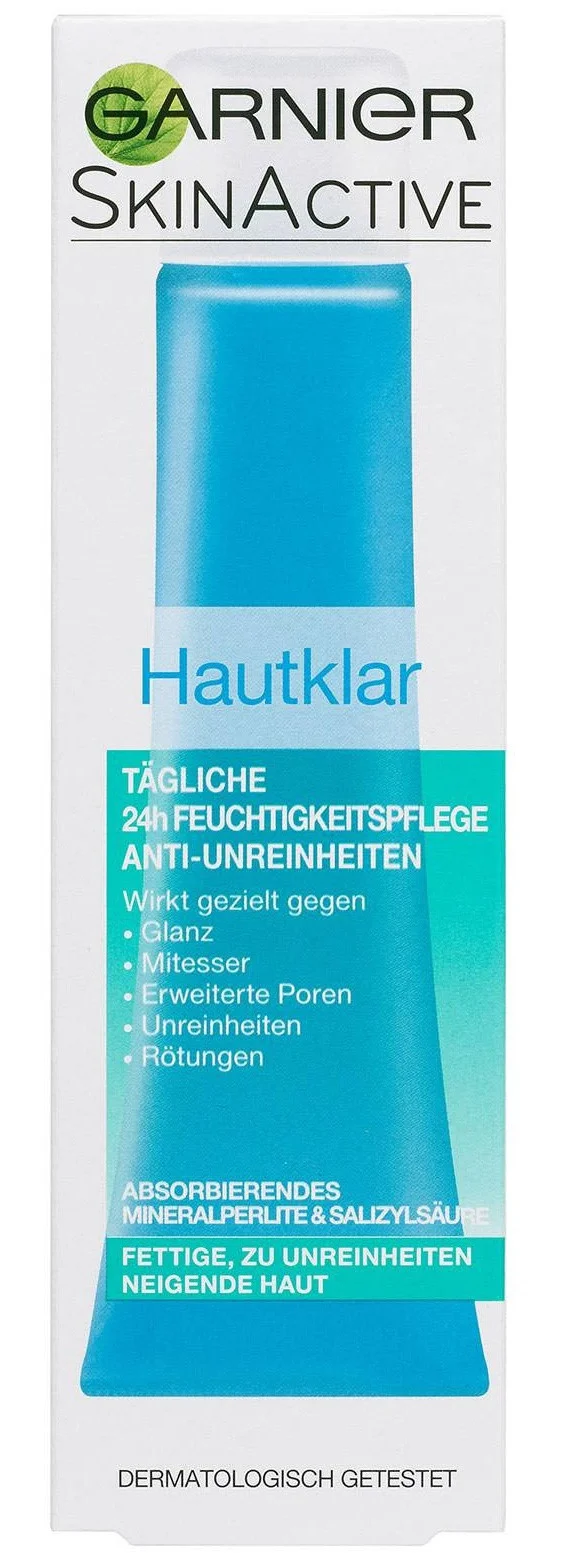 Garnier Hautklar Tägliche 24h Feuchtigkeitspflege Anti-unreinheiten