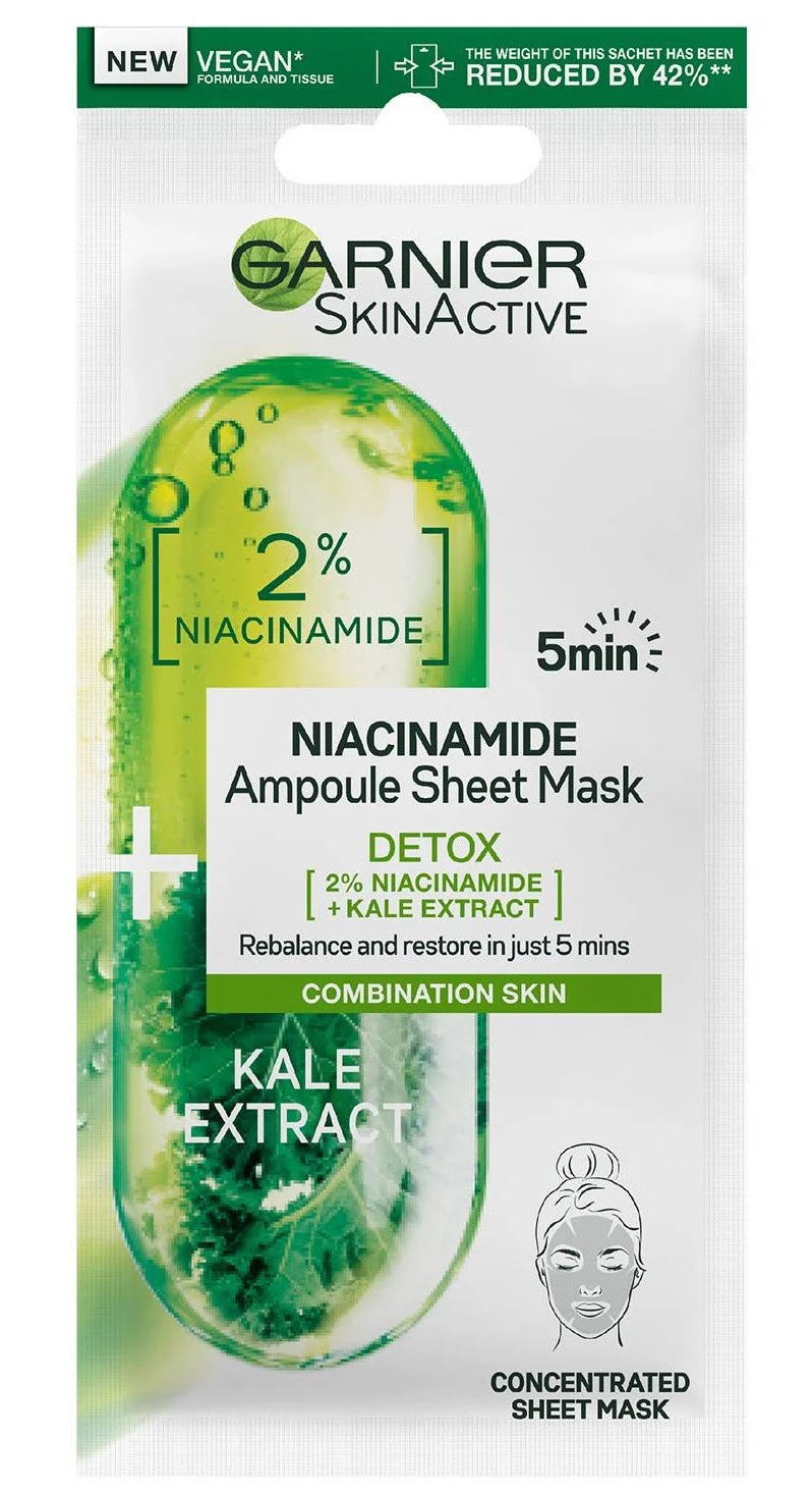 Mặt nạ Garnier Niacinamide Ampoule Sheet Mask