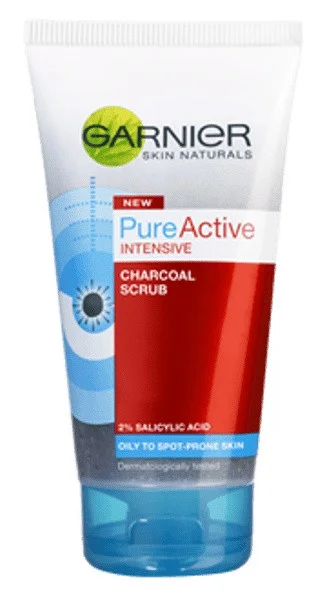 Tẩy da chết Garnier Pure Active Intensive Charcoal Scrub