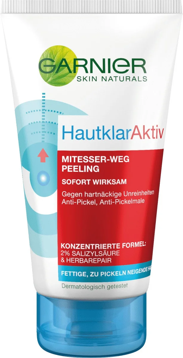 Garnier Skin Naturals Peeling Hautklar Aktiv Mitesser-Weg Peeling