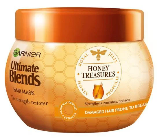 Mặt nạ ủ tóc Garnier Ultimate Blends Honey Strengthening Hair Mask