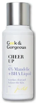 Geek & Gorgeous Cheer Up 6% Mandelic Acid + BHA Liquid