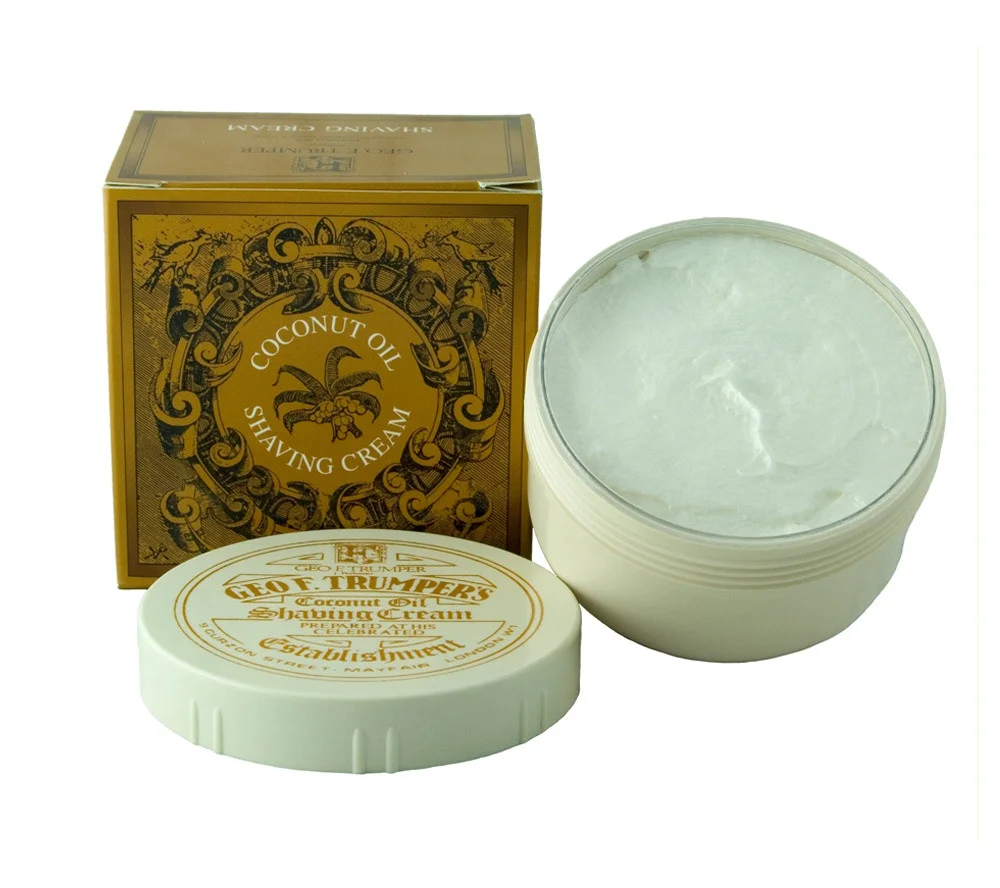 Geo. F. Trumper. Coconut Oil Soft Shaving Cream