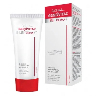 Gerovital h3 derma Mattifying Moisturizing Emulsion